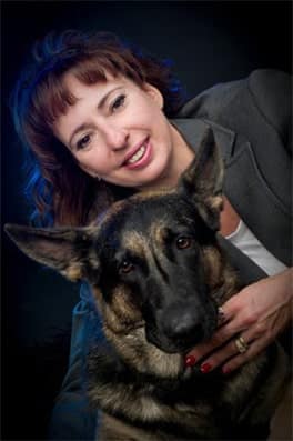 Photo of Owner and her dog